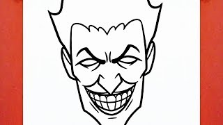 HOW TO DRAW THE JOKER [upl. by Anaele]