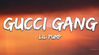 Lil Pump  Gucci Gang Lyrics [upl. by Genna]