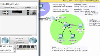 Extended Access List ACL for the Cisco CCNA  Part 1 [upl. by Lowis]