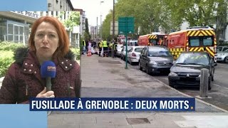 Fusillade à Grenoble quotil sagirait dun règlement de comptesquot [upl. by Winni]