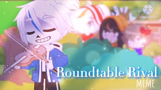 Roundtable Rival  Meme  Undertale  Gacha Club [upl. by Magen]