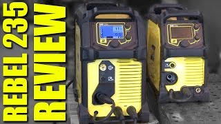 🔥 ESAB Rebel 235ic Review Part 1 Stick Welding [upl. by Bride852]