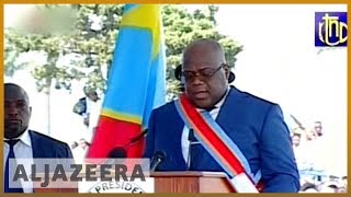 🇨🇩 Felix Tshisekedi sworn in as DR Congo president l Al Jazeera English [upl. by Sonitnatsnoc]