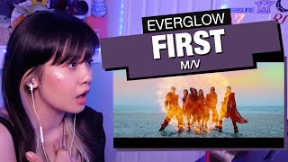 RETIRED DANCERS REACTIONREVIEW EVERGLOW quotFirstquot MV [upl. by Aisanahta]