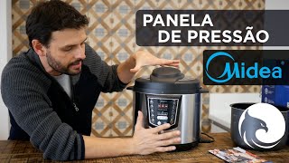 Avaliação da PANELA DE PRESSÃO Elétrica Midea com painel digital  Harpyja [upl. by Rebba]