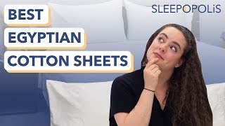 The Best Egyptian Cotton Sheets  My Top 4 Picks [upl. by Niven]