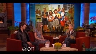 Zac Taylor and Ellen talk Valentines Day [upl. by Asilat768]