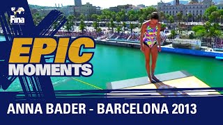 Anna Baders INCREDIBLE 20m Final Performance at FINABarcelona2013  High Diving [upl. by Anse812]