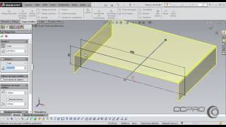 Sheet Metal  Aula 01 Chapa metálica SolidWorks  Celso Torres [upl. by Orazio]