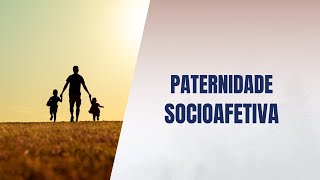 Paternidade socioafetiva [upl. by Oreste]