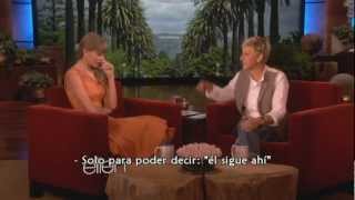 Taylor Swift entrevista con Ellen 251012 subtitulada al español [upl. by Gilson]