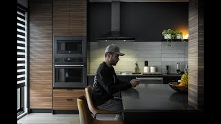 Our Modern Black Kitchen Remodel amp Design Smart Home Kitchen [upl. by Carey683]