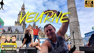 Veurne 🇧🇪 Belgium Walking Tour [upl. by Rebmeced20]