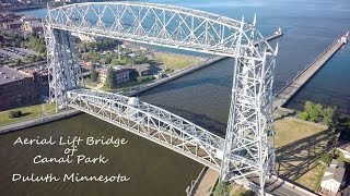 Duluth Minnesota Aerial Lift Bridge [upl. by Ecnesse]