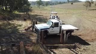 OzAutogate Powerless Automatic Farm Gate [upl. by Dana]