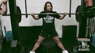 How to Box Squat Correctly  Westside Barbell com [upl. by Eimmat763]