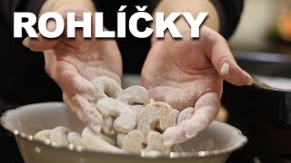 Vanilkové rohlíčky  recept Věrky Hladké [upl. by Nilekcaj]