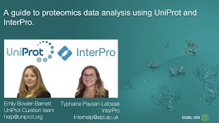 A guide to proteomics data analysis using UniProt and InterPro [upl. by Duaner]