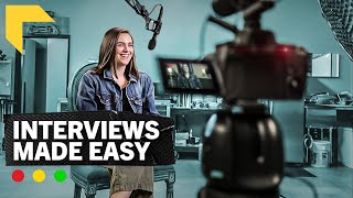 How to Shoot Cinematic Interviews  10 Easy Steps [upl. by Acinyt]