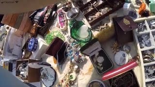 Flea market Jewelry jewelry amp more jewelry Lots of sterling [upl. by Anotyad]