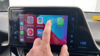 Carplay and Android auto integration for Toyota CHR 20162019 [upl. by Dorweiler175]