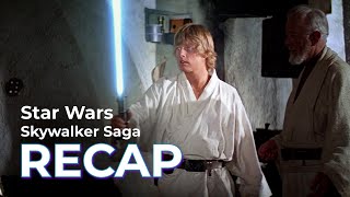 Star Wars RECAP All Movies before The Rise of Skywalker [upl. by Hadsall]