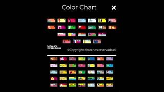 Color Chart by Quick Learning [upl. by Ahsiadal]