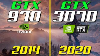 GTX 970 vs RTX 3070  in 2021 [upl. by Puritan]