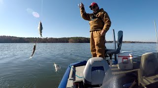 Fishing With Richard Gene On Lake Murray [upl. by Ateekahs]