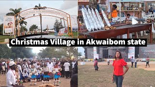 Christmas Village in Akwaibom state Uyo [upl. by Enneire265]