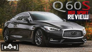 Infiniti Q60 Red Sport 400 Review  More Luxury Than Sport  Sponsored by MotorEnvycom [upl. by Erde167]