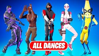 ALL 1000 FORTNITE DANCES amp EMOTES  2017  2024 [upl. by Ainex]