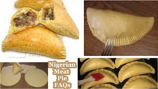 How to Make Nigerian Meat Pie  All Nigerian Recipes  Flo Chinyere [upl. by Tehc]