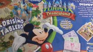 Turista mundial Disney juego de mesa unboxing en español [upl. by Issim]