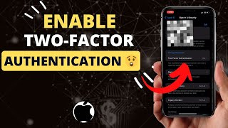 How To Enable TwoFactor Authentication On iPhone EXTRA SECURITY [upl. by Elletnohs]