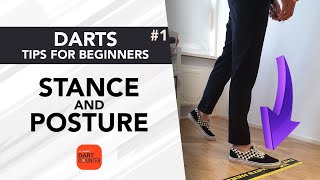 How To Have A Good Stance and Posture  Darts Tips for Beginners 1 [upl. by Robbins765]