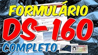 DS160 para Visto Americano  Atualizado 2019 [upl. by Arahas]