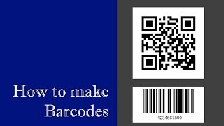 How to create multiple barcodes [upl. by Magnuson119]