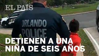 La POLICÍA arresta a una NIÑA de SEIS AÑOS en ORLANDO [upl. by Notsirt]