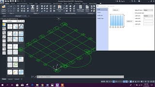 ADVANCE STEEL 2020 WORKING WITH DIFFERENT GRIDS [upl. by Eihcra]