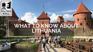 Lithuania  What to Know Before You Visit Lithuania [upl. by Roon]