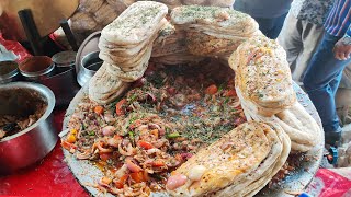 Indias Best Tadke Wale Chole Kulche At Famous Mayapuri Chole Kulche Wala l Delhi Street Food [upl. by Akinwahs]