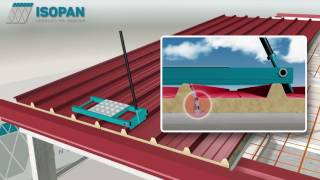 Isopan  Video tutorial roof panel [upl. by Aillimac]