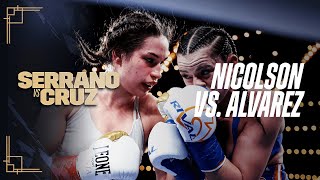 FIGHT HIGHLIGHTS  Skye Nicolson vs Tania Alvarez [upl. by Atilehs]