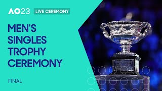 LIVE  Mens Singles Champion Trophy Ceremony and Tour  Australian Open 2023 [upl. by Oilalue]