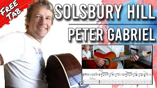 Solsbury Hill Guitar Lesson  Peter Gabriel [upl. by Suhploda465]