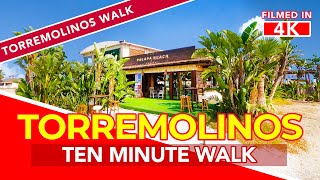 TORREMOLINOS  Beach tour of Torremolinos Spain [upl. by Hanae434]