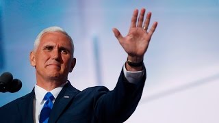 Watch Vice Presidential nominee Mike Pences full speech at the 2016 Republican National Convention [upl. by Doerrer65]