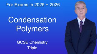 GCSE Chemistry Revision quotCondensation Polymersquot Triple [upl. by Lida]