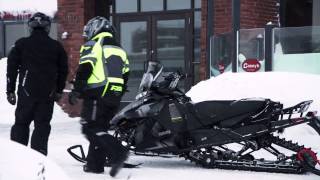 Snowmobiling In Timmins Ontario [upl. by Fugere]